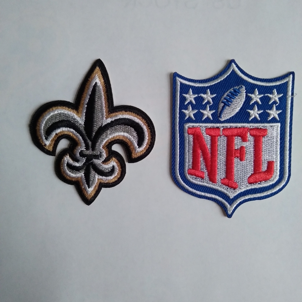 NFL Team  New Oleans Saìts Combo Logo Patches